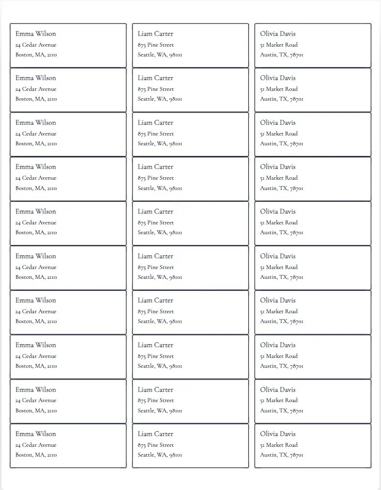 Стандартный preview