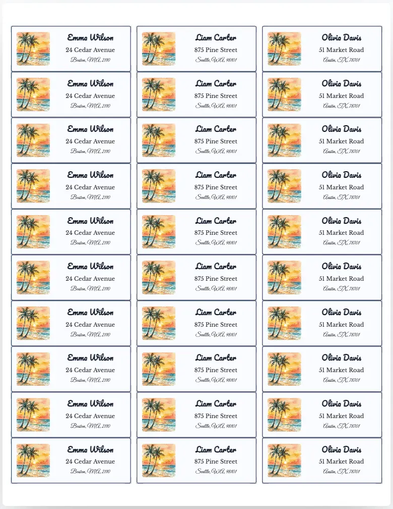 Круглая печать preview