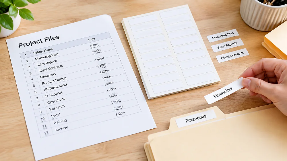 Importer la liste de dossiers