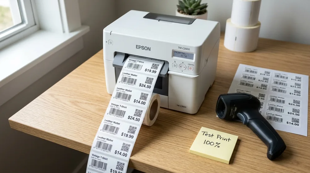 Export price tag PDF