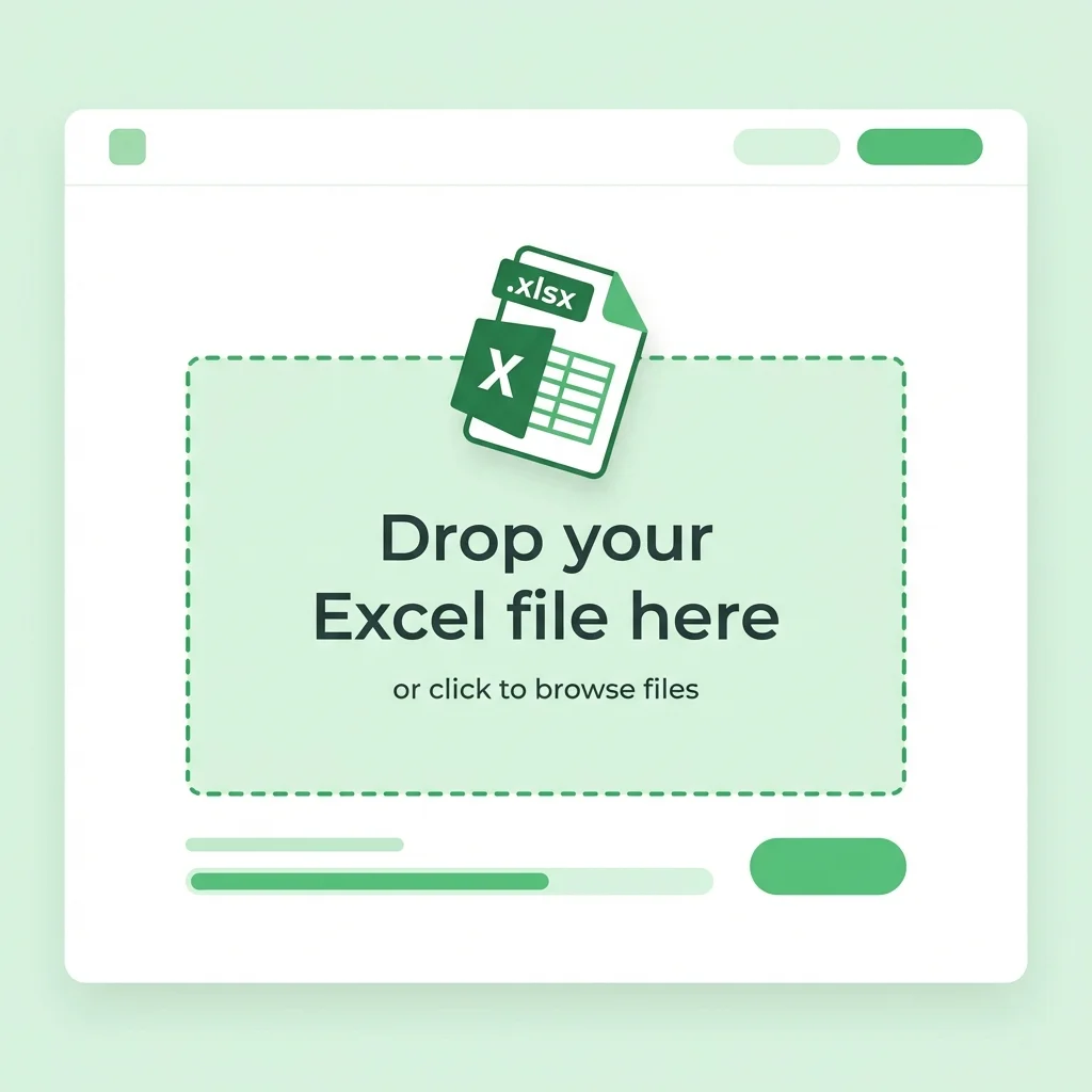 Upload Excel